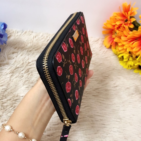 NWT Kate Spade Laurel Way Hazy Rose Neda Wallet - Picture 4 of 8